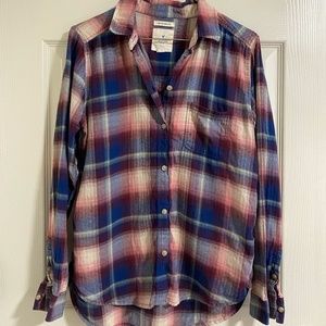 American Eagle Plaid Flannel